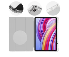 OBAL:ME MistyTab dėklas skirtas Xiaomi Redmi Pad Pro Light Gray