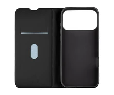 OBAL:ME SmoothTouch dėklas skirtas Apple iPhone 17 Pro Max juodos spalvos