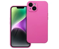 Dėklas Oem Case for iPhone 14 Silicone 2mm (camera protection) pink