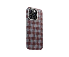 Benks Dėklas Magnetic Armor Vichy Kevlar (RF65) skirtas Apple iPhone 16 Pro raudonos spalvos