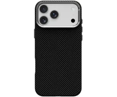 Oem Originalus „iPhone 17 Pro / 18 Pro“ dėklas (žemas kameros kraštas), „K-Look“, suderinamas su „MagSafe“ juodu v2