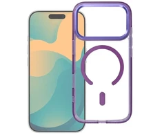 Dėklas Oem Case for iPhone 18 Pro / 17 Pro Frame Clear Hybrid Mag Cover compatible with MagSafe juodas
