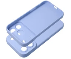 Oem dėklas, skirtas iPhone 17 Pro Max / 18 Pro Max, matinis 2.0 šviesiai mėlynas