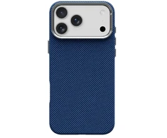 Oem Originalus „iPhone 17 Pro Max / 18 Pro Max“ dėklas (žemas kameros kraštas), „K-Look“, suderinamas su „MagSafe“ mėlynas v2