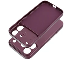 Dėklas Oem Case for iPhone 18 Pro / 17 Pro Metallic dark cherry