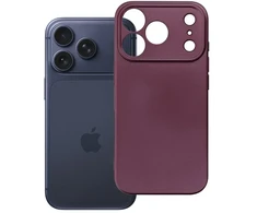 Dėklas Oem Case for iPhone 18 Pro / 17 Pro Metallic dark cherry