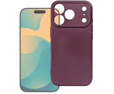 Dėklas Oem Case for iPhone 18 Pro Max / 17 Pro Max Metallic dark cherry