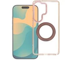 Oem Dėklas Samsung A27 Frame Circle Stand, suderinamas su MagSafe, auksinis