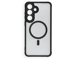 Oem Dėklas na Samsung S26 FE Full Matte Mag Cover zgodne su MagSafe juoda