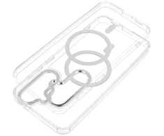 Oem Dėklas na Xiaomi Redmi 17 4G / 5G Frame Clear Hybrid Mag Cover zgodny su MagSafe transparentne