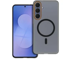 Oem Dėklas skirtas Xiaomi Redmi 17C 5G Go oranžinis, suderinamas su MagSafe, juodas