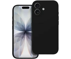 OEM silikoninis 2 mm dėklas, skirtas IPHONE 17, suderinamas su MagSafe juodas