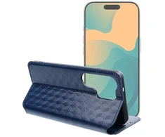 Oem Dėklas su klapka Xiaomi Redmi 17 4G / 17 5G EU Cubic Book mėlynas