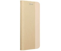 Oem Dėklas su klapką na Xiaomi Redmi NOTE 15 5G Sensitive Book auksinė