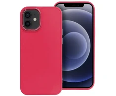 OEM dėklas, skirtas iPhone 12 MINI, rėmelis, rausvai raudonas