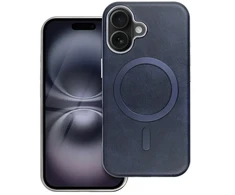 Oem GENTLEMAN MAG COVER dėklas suderinamas su MagSafe skirtas Apple iPhone 13 mėlynos spalvos