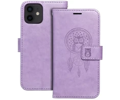 Forcell OEM atverčiamas dėklas iPhone 12 / 12 PRO Mezzo Book sapnų gaudyklė violetinė spalva