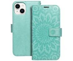 Telefono dėklas Oem Kabura MEZZO Book skirtas IPHONE 14, žalios spalvos