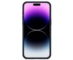 Nillkin CamShield Pro PC+TPU dėklas telefonui Apple iPhone 15 Pro Max violetinės spalvos