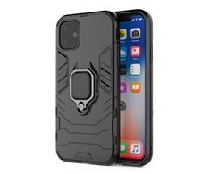 Oem Topt Ring Armor Xiaomi Redmi 13 4G dėklas telefonui juodos spalvos