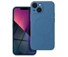 OEM dėklas, skirtas „iPhone 13 MINI“ silikoniniam „Mag“ dėklui, suderinamas su „MagSafe“ (fotoaparato apsauga) mėlynas