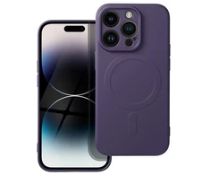 Oem Dėklas Silicone Mag Cover (MagSafe) skirtas iPhone 14 Pro violetinis