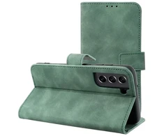 Oem TENDER Book Dėklas skirtas Samsung Galaxy S21 FE žalios spalvos