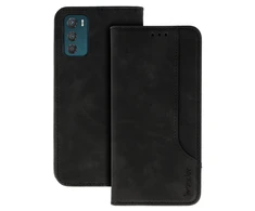 Oem Wonder Prime dėklas skirtas Motorola Moto G42 juodos spalvos