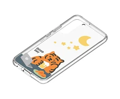 Dėklas Panel Samsung GP-TOU021HOSOW do etuiFrame Cover do Galaxy S22 Muzik Tiger balta/baltas