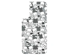 Dėklas Panel Samsung GP-TOU021HOUJW do etuiFrame Cover do Galaxy S22 Simpsons balta/baltas