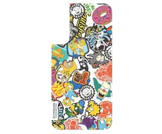 „Samsung GP-TOU021HOYYW“ dėklas „EtuiFrame“, skirtas „Galaxy S22“: „Simpsonų veidai“ (baltas)
