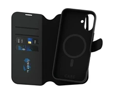 Panzer Glass Care by PanzerGlass Feature Tango 2in1 Atverčiamas Apple iPhone 16 Plus 6.7" MagSafe dėklas telefonui juodos spalvos 1331