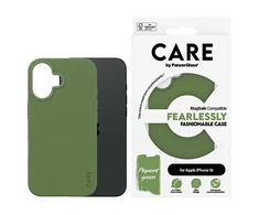 Panzer Glass CARE by PanzerGlass Fashion Apple iPhone 16 6.1" dėklas telefonui žalios spalvos/dėklas telefonui žalios spalvos MagSafe 1385