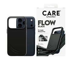 „Panzer Glass CARE by PanzerGlass“ su „FLOW MagSafe“ dėklu, skirtu „iPhone 17 Pro“ – Juodas