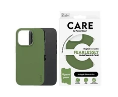 Panzer Glass CARE by PanzerGlass Fashion Apple iPhone 16 Pro 6.3" dėklas telefonui žalios spalvos/dėklas telefonui žalios spalvos MagSafe 1386