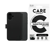 Panzer Glass Care by PanzerGlass Feature Tango 2in1 Atverčiamas Apple iPhone 16 Plus 6.7" MagSafe dėklas telefonui juodos spalvos 1331