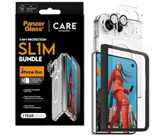 Panzer Glass CARE by PanzerGlass<br>Flagship Explorer 3-in-1 dėklas + stiklas + lęšis iPhone Duo