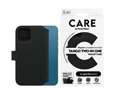 Panzer Glass CARE by PanzerGlass Feature Tango 2in1 Wallet Apple iPhone 14 / 13 6.1" MagSafe juodos spalvos 1160