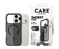 „Panzer Glass CARE by PanzerGlass“ flagmano „Urban Explorer“ dėklas su „Juodas MagSafe“, skirtas „iPhone 17 Pro“ - Juodas