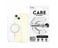 Panzer Glass CARE by PanzerGlass Kickstand MagSafe Apple iPhone 15 Pro Max - dėklas telefonui sidabro spalvos