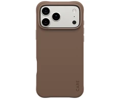 „Panzer Glass CARE by PanzerGlass“ madingas „Samba MagSafe“ dėklas, skirtas „iPhone 17 Pro Max“ – rudas