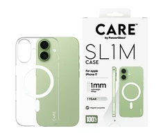 Dėklas Panzer Glass CARE by PanzerGlass SL1M MagSafe Case for iPhone 17 - Transparent