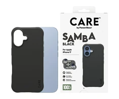 „Panzer Glass CARE by PanzerGlass“ madingas „Samba MagSafe“ dėklas, skirtas „iPhone 17“ – Juodas
