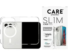 Panzer Glass PanzerGlass Care | Galinis dangtelis | iPhone Duo | Apple | Perdirbtas plastikas | Skaidrus