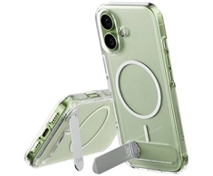 „Panzer Glass CARE by PanzerGlass“ apsauginis dėklas su atramėle „MagSafe“, skirtas „iPhone 17“ – permatomas