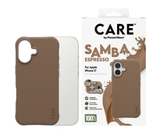 „Panzer Glass CARE by PanzerGlass“ madingas „Samba MagSafe“ dėklas, skirtas „iPhone 17“ – rudas