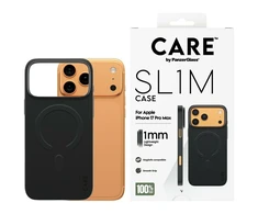 „Panzer Glass CARE by PanzerGlass SL1M MagSafe“ dėklas, skirtas „iPhone 17 Pro Max“ – Juodas