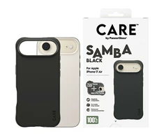 „Panzer Glass CARE by PanzerGlass“ madingas „Samba MagSafe“ dėklas, skirtas „iPhone Air“ – Juodas