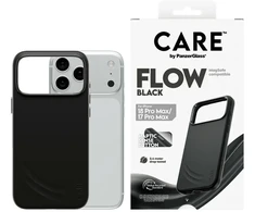 Panzer Glass Dėklas CARE by PanzerGlass Feature FLOW MagSafe, skirtas iPhone 18 Pro Max / 17 Pro Max, juodas