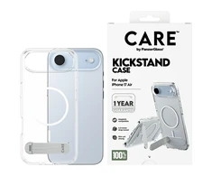 „Panzer Glass CARE by PanzerGlass“ apsauginis dėklas su atramėle „MagSafe“, skirtas „iPhone Air“ – skaidrus